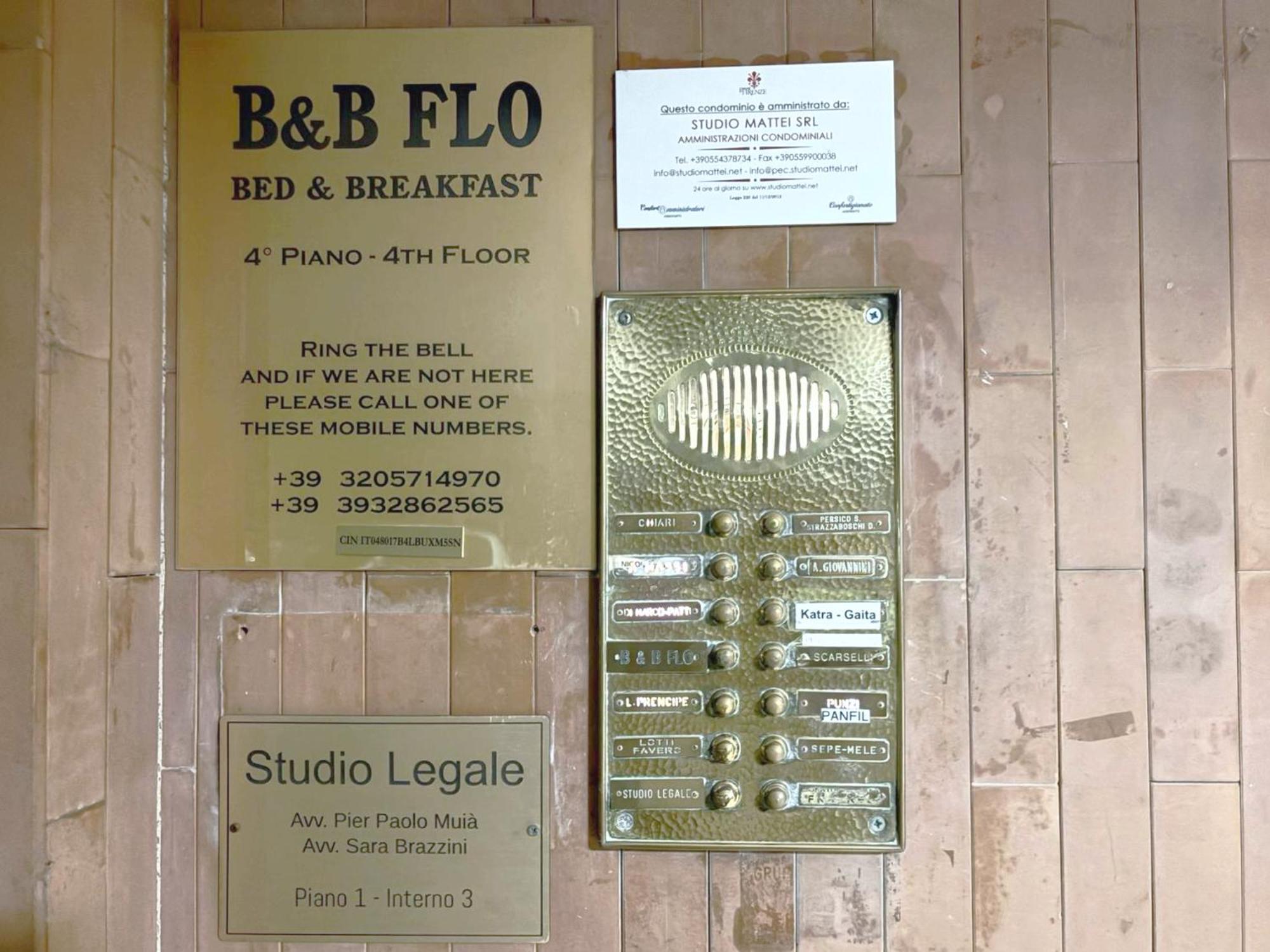 B&B Flo Florence Exterior photo